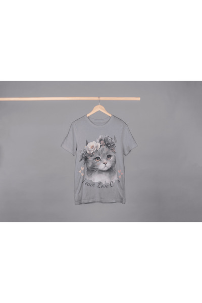 AZIZI TEKSTIL Ουνισέξ βαμβακερό 100% oversized μπλουζάκι από απλό ύφασμα 30/1