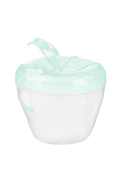 Babyono Recipient lapte praf, BabyOno, Fara BPA, 4 portii, Transparent