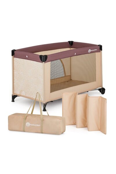 Petite&Mars Πατούτ πλιάντ, Petite&Mars, Nyja, 120 x 60 εκ., Cu roti, Πανί 15 ...