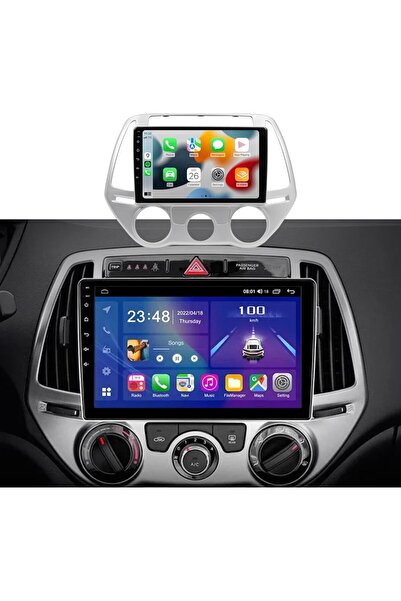 Generic Hyundai i20android screen 2012-2014 carplay android auto reverse came...