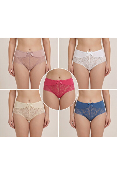 Bleu Petite Συσκευασία 5 τεμαχίων Γυναικεία εσώρουχα μεγάλου μεγέθους με ψηλό...