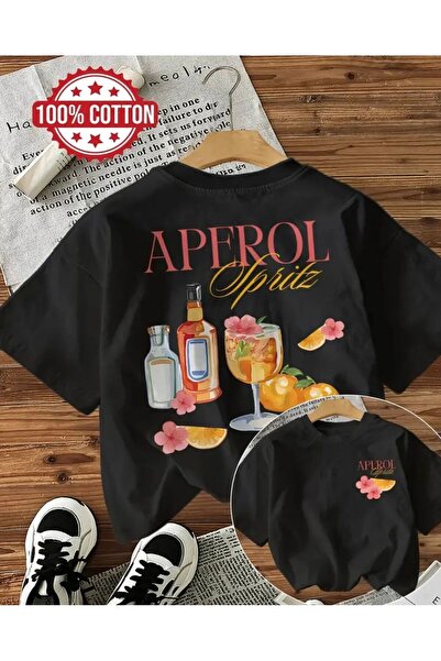 LELVANİ Γυναικείο μπλουζάκι με στάμπα Απερόλ