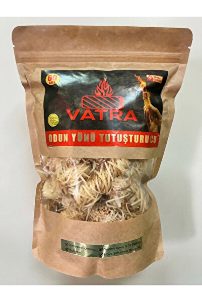 VATRA MAG VATRA Odun Yünü Tutuşturucu - 60 ADET
