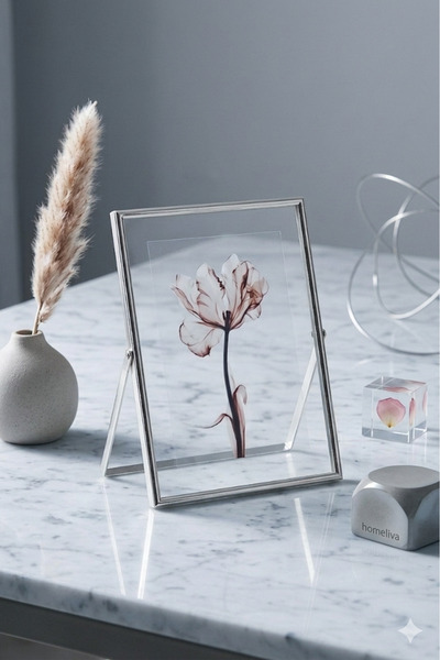 homeliva Μεταλλικό πλαίσιο διπλού γυαλιού 10x15 εκ.