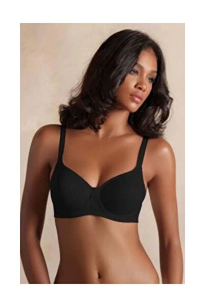 Yeni İnci Women's Underwire Gathering Strap Basic Bra (with Nipple Covers)