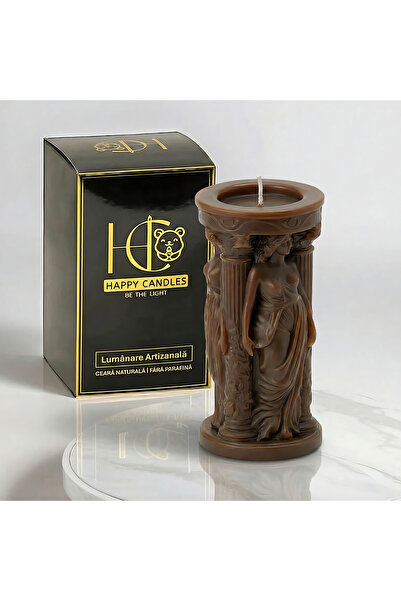 Happy Candles Lumanare din ceara de albine, Zeita Greaca Gaia