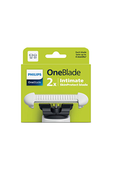 Philips Lame de înlocuire OneBlade Intimate, Unisex, Pachet de 2