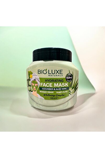 BIOLUXE Face mask cucumber and aloe Vera