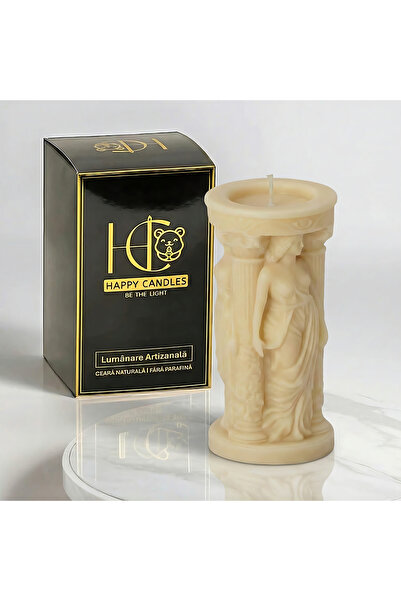 Happy Candles Lumanare din ceara de albine, Zeita Greaca Gaia