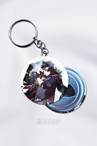 ZipZap Wriothesley Genshin Impact Διακοσμητικό Μπρελόκ για Τσάντα (1 ΤΕΜ)