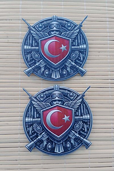 İZMİR ASKERİ MALZEME Ozel Kuvvetler Ayyildiz Kabartmali 3D TPU Termoplastik G...