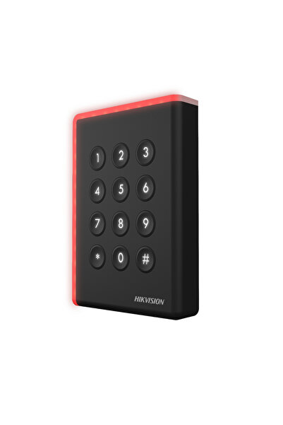 Hikvision DS-K1108AEK EM 125kHz Cititor de tastatură, IP65, RS-485/Wiegand/OSDP