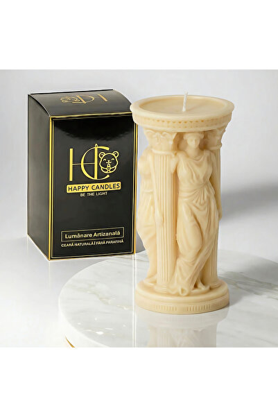 Happy Candles Lumanare din ceara de albine, Zeita Greaca Artemis