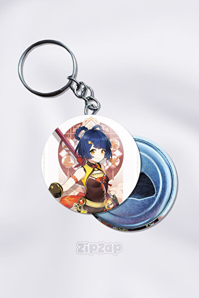 ZipZap Στολίδι Τσάντας Xiangling Genshin Impact με Μπρελόκ (1 ΤΕΜ)