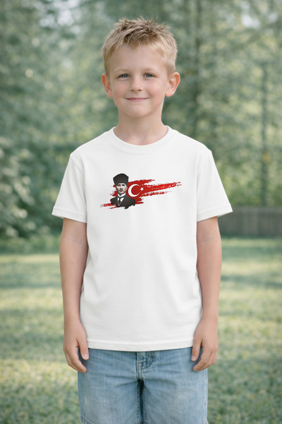 LORVEX Παιδικό μπλουζάκι 23 Απριλίου Unisex (Κορίτσια - Αγόρια) 100% βαμβακερ...