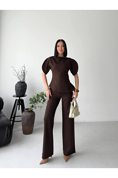 Butik Beyza Σετ μανίκι μπαλόνι δύο τεμαχίων 