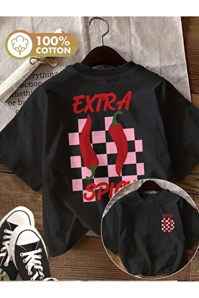 Marco Fresco Unisex Έξτρα Σπιρτόζικο Τυπωμένο Μπλουζάκι Oversize με Λαιμόκοψη...