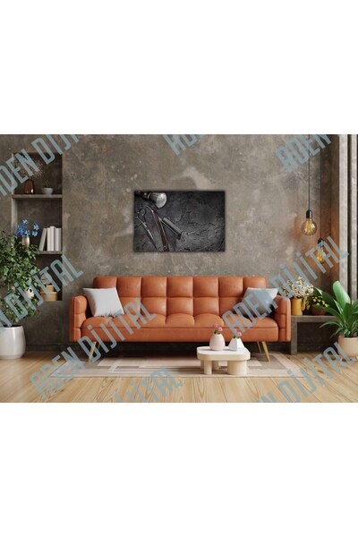 Aden Digital Decorative Canvas Painting for Barber and Hairdresser