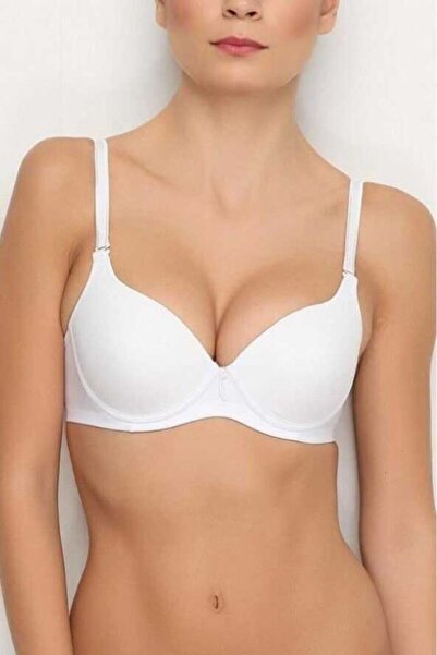 Yeni İnci Γυναικείο Σουτιέν Basic με Στήριξη και Μπανέλες (με Δώρο Κάλυμμα Θη...