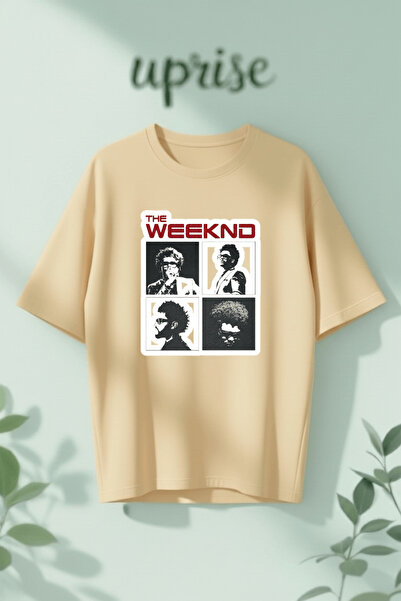 Vordevia The Weeknd Printed Cotton Oversize T-Shirt