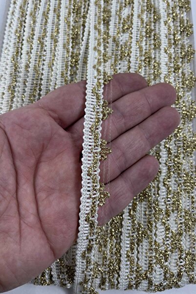 Hobigram Cream Gold Hine Luxury Decorative Ribbon – Handcrafted Decoration 5 ...