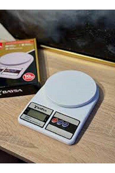 BAYSA Profesyonel 10kg hassas terazi dayanıklı pratik pilli ürün