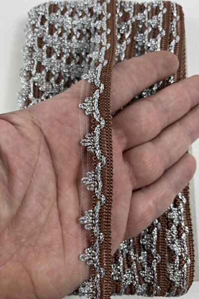 Hobigram Brown Silver Hine Luxury Decorative Ribbon – Handcrafted Ornament 5 ...