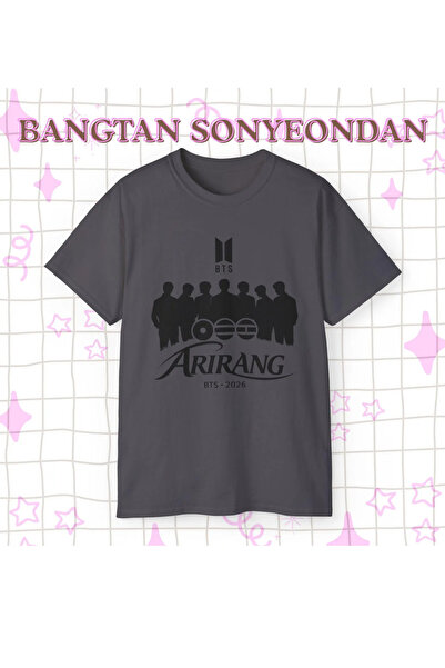 barsdepo Tricou BTS ARIRANG B cu imprimeu – Cu cadou SUPRIZ |   Calitate Premium