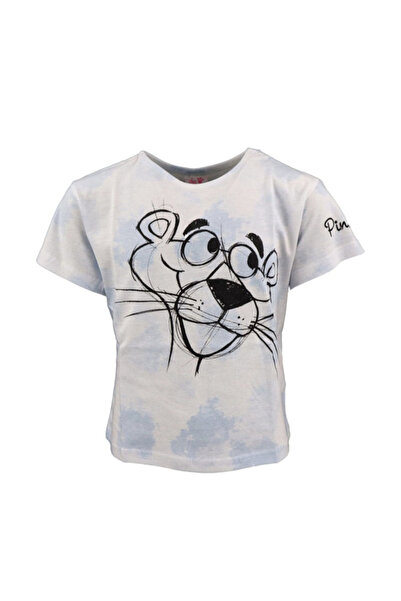 Baby Pink Panther Βαμβακερό κοντομάνικο μπλουζάκι, Ροζ Πάνθηρας