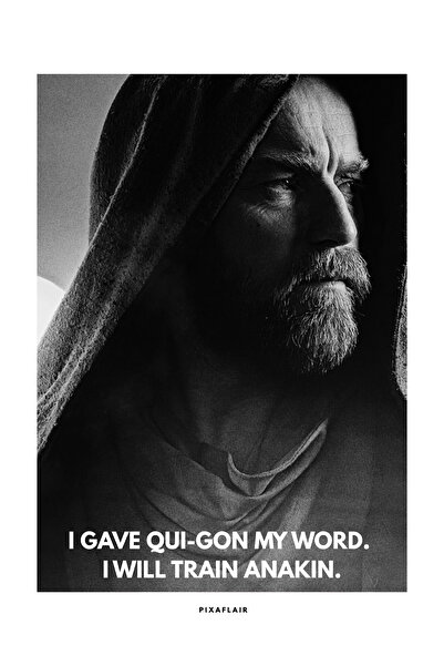 Pixaflair - Star Wars - General Kenobi - Tablo - Çerçevesiz Film Poster