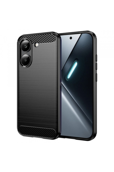 Techsuit Θήκη για Xiaomi Poco X8 Pro, Techsuit, Ανθρακονημάτινη, Μαύρη
