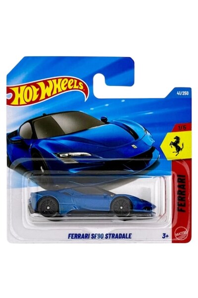 HOT WHEELS Φεράρι SF 90 Στραντάλε Μπλε 2026 1:64