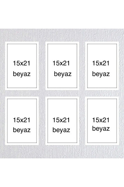 LİFE GLOBAL 15x21 συσκευασία 6 τεμαχίων Πλαίσιο λευκό