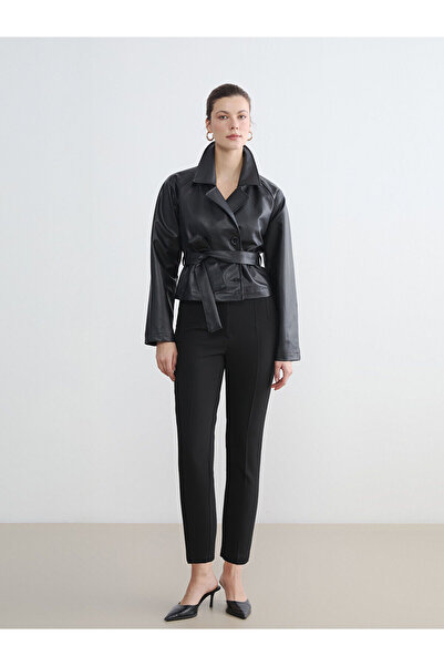 LC Waikiki YK PLUS Γυναικείο Ψηλόμεσο Παντελόνι Τσιγάρο