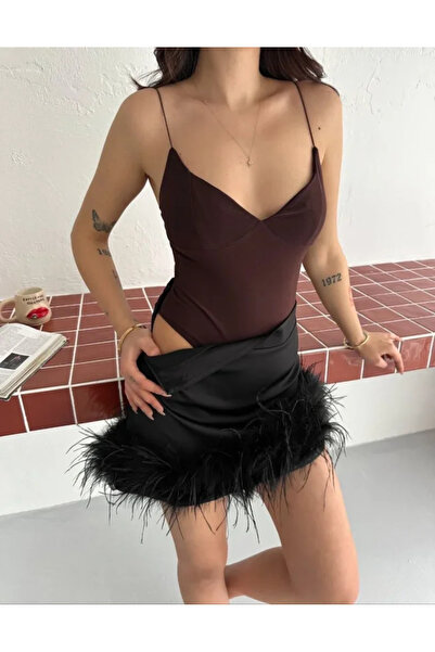 DRESSIFY WOMEN’S FASHION Κομψό αμάνικο καλοκαιρινό κορμάκι με βαθύ ντεκολτέ κ...