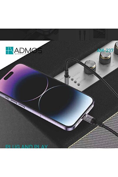 ADMOS كابل AM-237 من لايتنينج إلى 3.5 ملم AUX