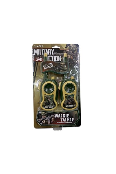 TRUST STORE Pilli Asker Telsizi Walkie Talkie Çiftli Set Bas Konuş Özellikli