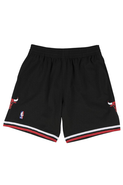 Mitchell & Ness ΣΙΚΑΓΚΟ ΜΠΟΥΛΣ 97-98 ΕΝΑΛΛΑΚΤΙΚΑ ΣΟΡΤΣ SWINGMAN ΜΑΥΡΑ XL