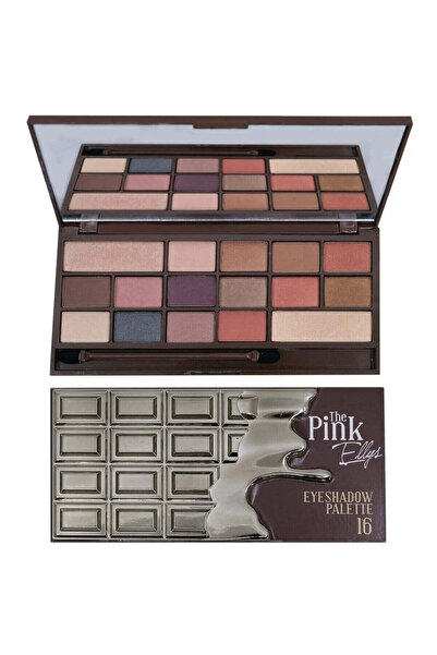The Pink Ellys باليت ظلال العيون "بينك إيليس" من بارلوفا، 16 لونًا