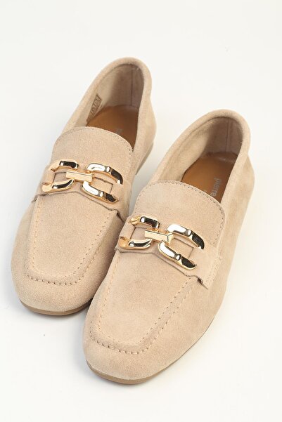 Pierre Cardin Μπεζ Γυναικείο Loafer PC-55701