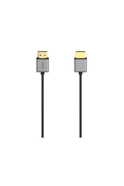 Hama Ultra High Speed HDMI Kablo,Metal Altın Uç,8K,1.5m