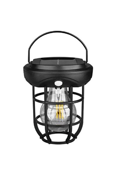 FOXMAG24 Ηλιακό φωτιστικό τύπου φανάρι, με κρεμάστρα, ισχύος 2W, με 3 LED, φο...