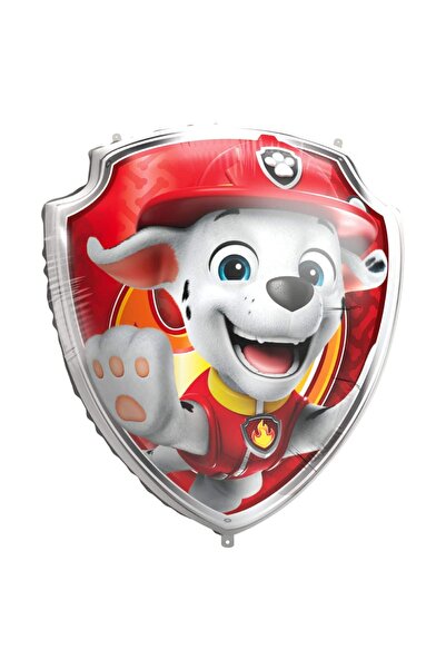 PAW PATROL Μπαλόνι αλουμινίου, - Σχήμα σήματος Μάρσαλ Ήρωες της Διάσωσης 68x7...