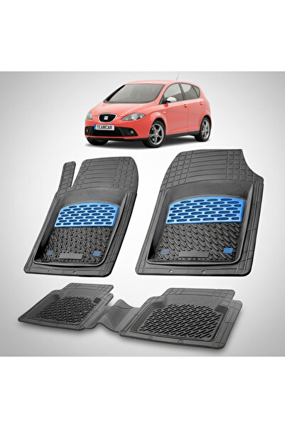 TEAMCAR Συμβατά πατάκια δαπέδου για Seat Altea MPV Mk1 2004-2015 |   Μπλε