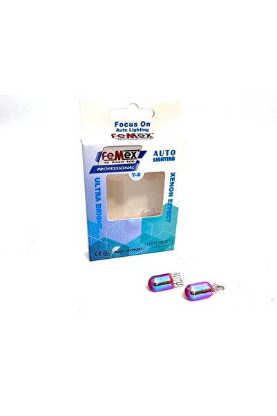FEMEX Diadem Turuncu T10 W5W Park Aydınlatma