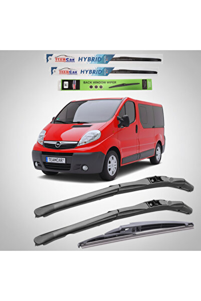 TEAMCAR Opel Vivaro Bus L1H1 (2006–2014) Lame ștergătoare hibride |   Set com...