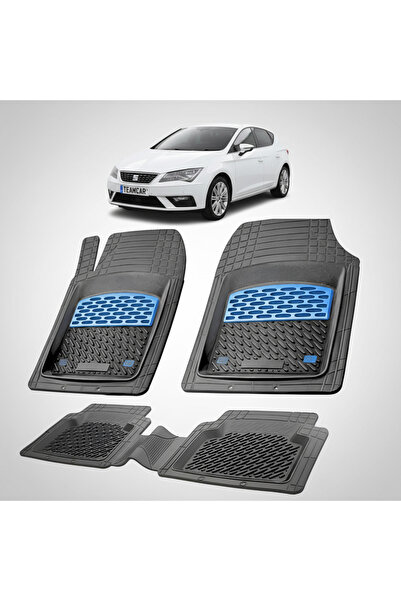 TEAMCAR Πατάκια δαπέδου συμβατά με Seat Leon Hatchback 5θυρο Facelift 2017-20...