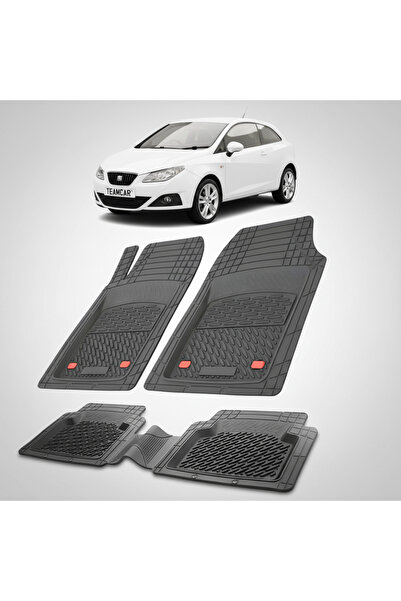 TEAMCAR Σετ πατάκια δαπέδου συμβατά με Seat Ibiza Hatchback 3θυρο 2008-2012 |...