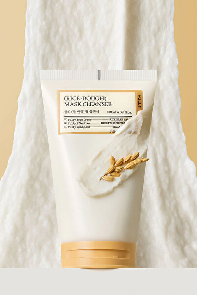 FULLY Rice-Dough Mask Cleanser - Pirinç Özlü Maske Temizleyici 130 ml