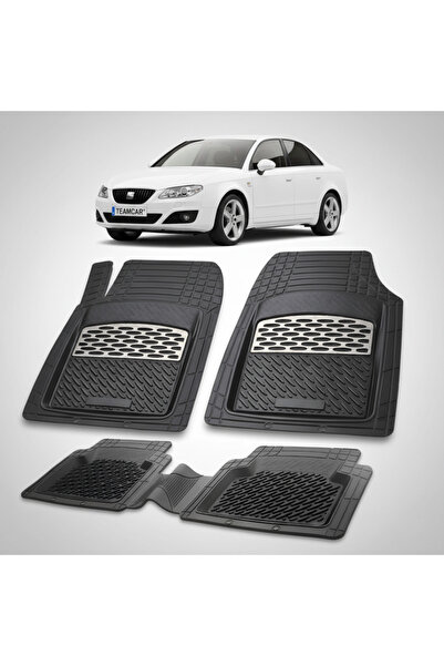 TEAMCAR Πατάκια δαπέδου συμβατά με Seat Exeo Sedan 2009-2013 |   Ασήμι